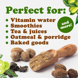 Polvo de Triphala Orgánico Food to Live, Detox Natural, 8 oz