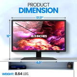 Televisor Pyle LED 24 FHD 1080p, HDMI, adaptador 12/24V