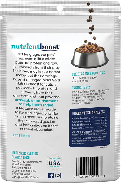 NutrientBoost Topper para Gatos - Solid Gold, Alto en Proteínas