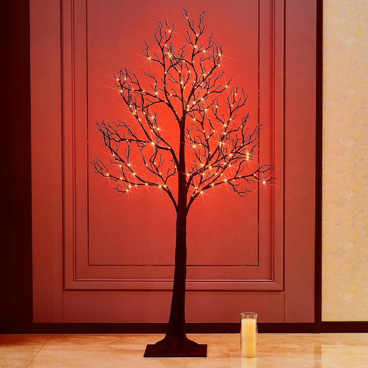 Árbol Halloween Birchlitland con 150 luces, modelo 4TF