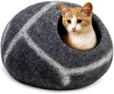 Cueva de Gato de Lana Merina Eco-Friendly - Woolygon - Plegable