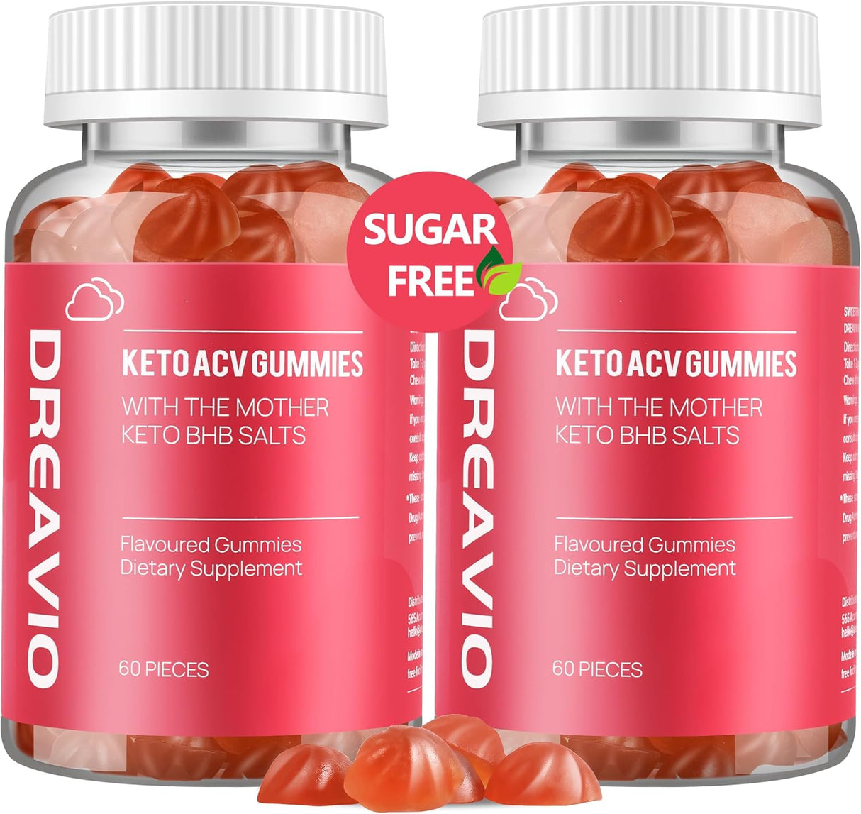 Suplementos sin azúcar para pérdida de peso de vinagre