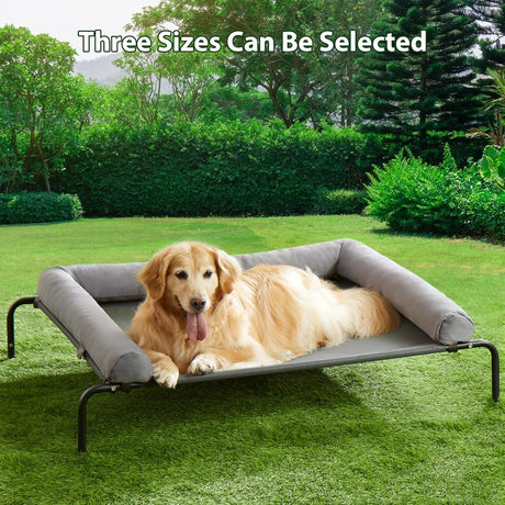 Cama Elevada para Perros RRPETHOME, Resistente y Portátil