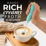 Espumador de leche potente y portátil para café, modelo FrothMate
