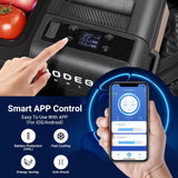 Refrigerador de coche de automóvil con control por aplicación