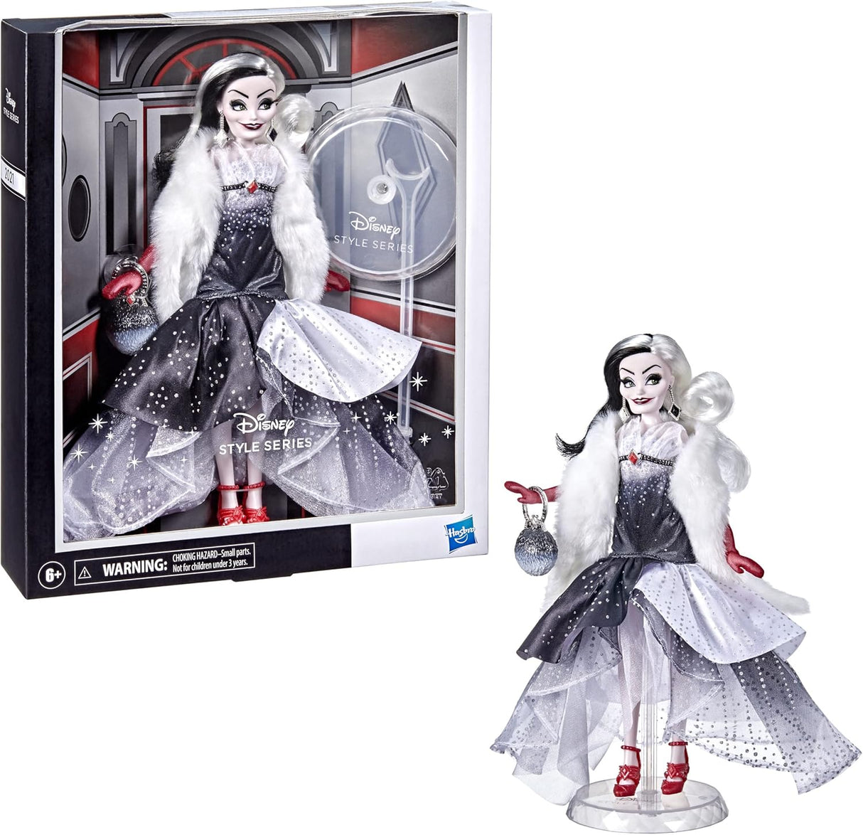 Muñeca Cruella De Vil, Disney, estilo contemporáneo, colección.