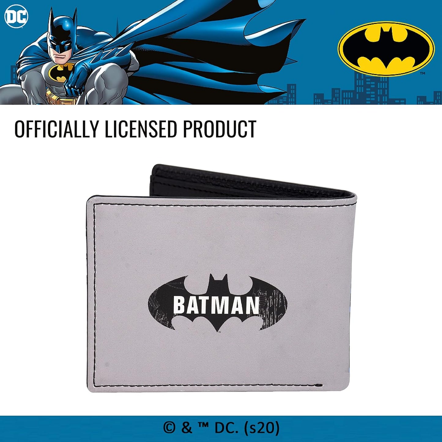 Cartera Bifold de Batman en Estuche Decorativo, Multi