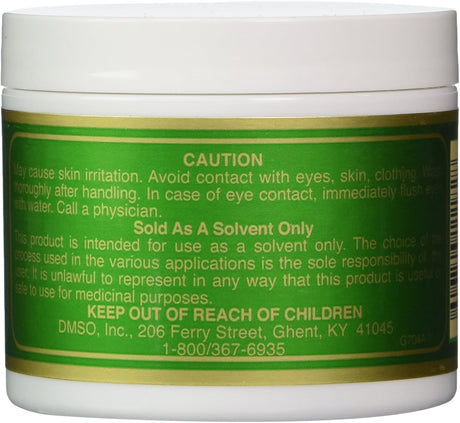Suplementos DMSO Gel con aloe vera, 4 onzas