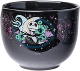 Bol de Cerámica Ramen Jack Skellington, Silver Buffalo, 20 oz.