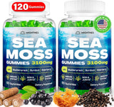 Gomitas de Sea Moss Irish 3100mg, 120 unidades