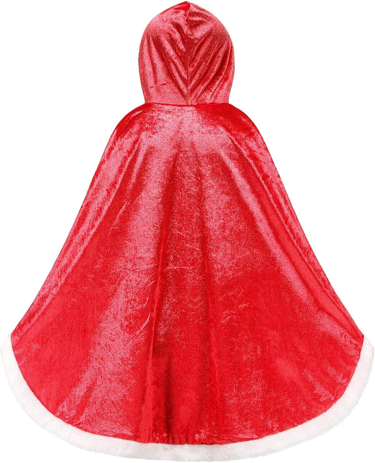 Disfraces con capucha para niña roja talla 3 a 4 años
