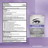 Gotas para los ojos LUMIFY, alivio enrojecimiento, 20 viales