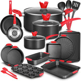 NutriChef de silicona para horno, juego de 21 piezas