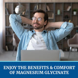Magnesio Glicinato 500mg | Alta Absorción | 120 cápsulas
