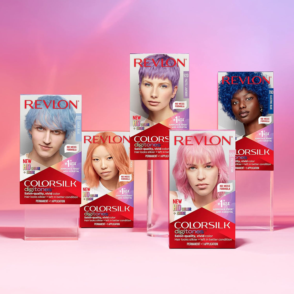 Coloración permanente para cabello, lavanda pastel 92D