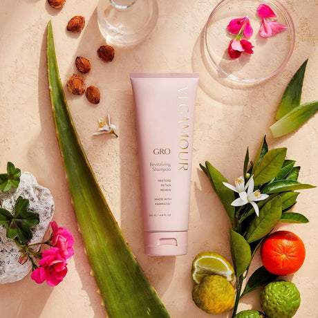 Champú revitalizante apoya el cabello más grueso VEGAMOUR