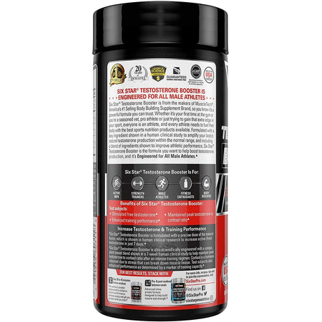 Suplemento Potenciador de testosterona para hombres 60und