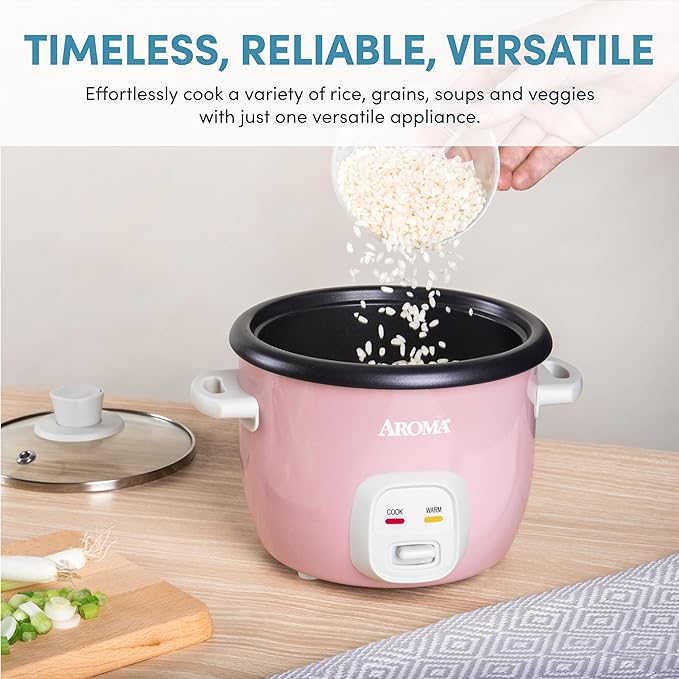 Cocedor de Arroz Aroma, 4 tazas cocidas, ARC-302NGP