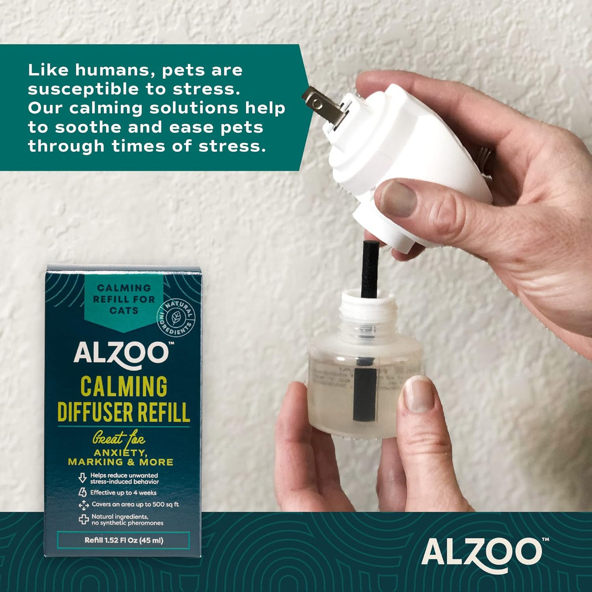 Recambio de difusor calmante para gatos ALZOO