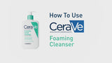 CeraVe Limpiador facial espumoso 16 onzas