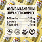 Suplementos de glicinato de magnesio para adultos y niños