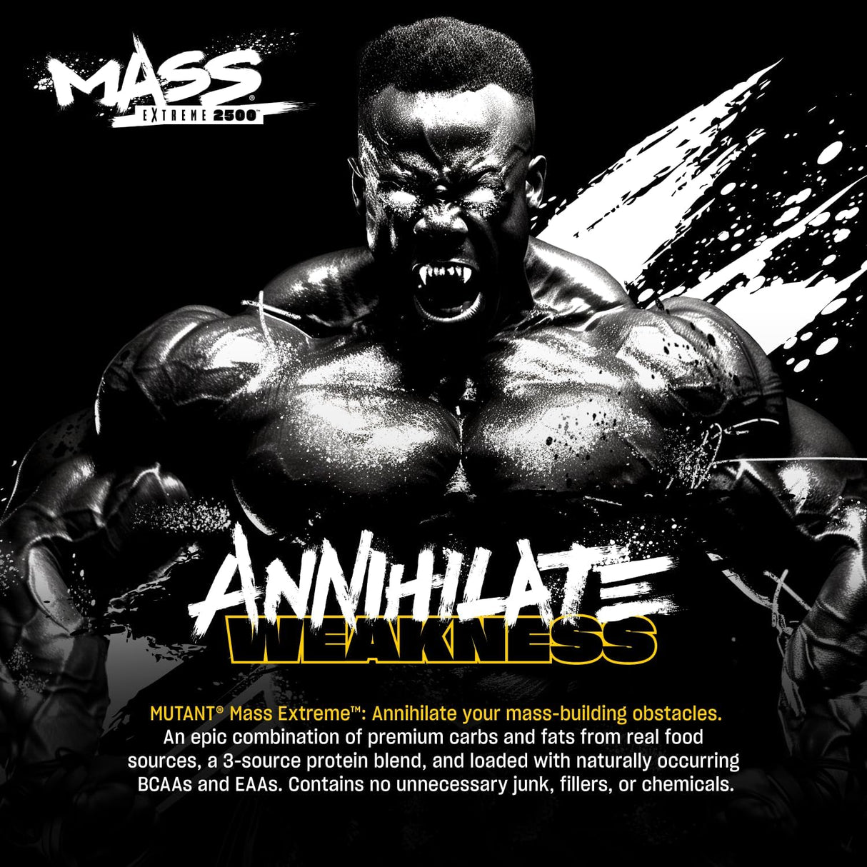 Mutant Mass Extreme Gainer – Proteína para ganar músculo 12 lbs