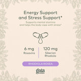 Suplemento para el Estrés con Extracto de Raíz de Rhodiola