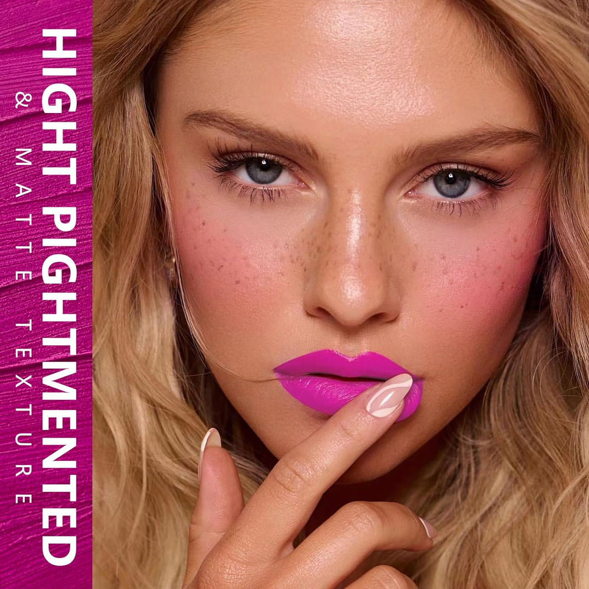 Lápiz labial mate para mujeres, larga duración y prueba de manchas