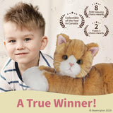 Gato de Peluche Bearington Tabby de 15 Pulgadas - Realista