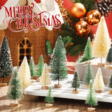 Árboles de Navidad Artificiales SATINIOR, 60 Piezas, 1.8-4.9 Pulg.