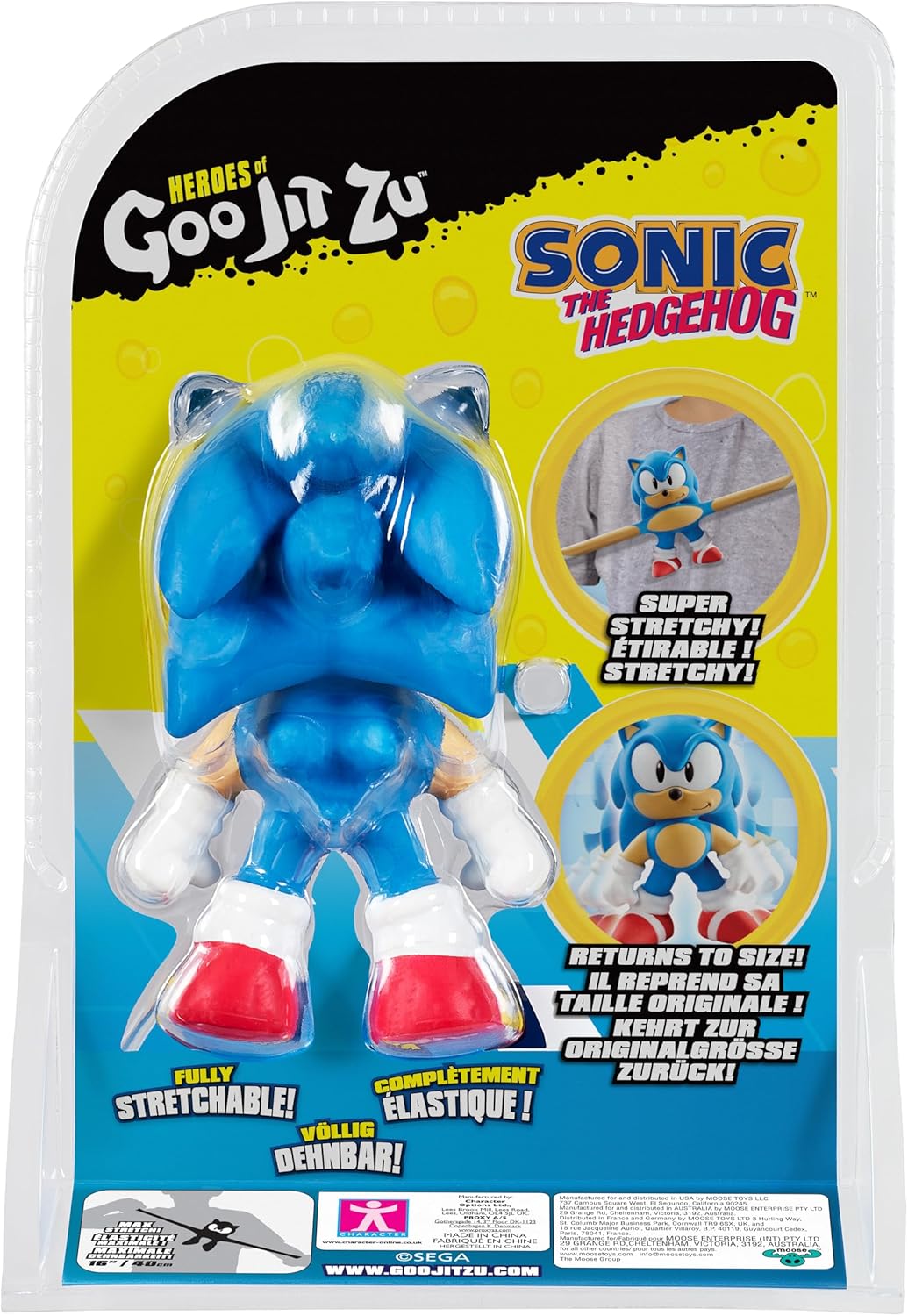 Héroes de Goo JIT Zu - Pack de héroe Stretch Sonic