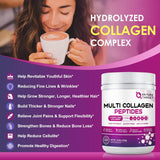 Polvo de péptidos de colágeno múltiple NATURE TARGET