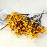 12 Pcs Flores Artificiales, Gypsophila, Decoración Mesa