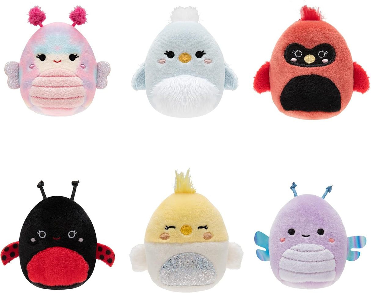 Peluches Seis peluches de 2 pulgadas para niños