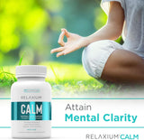 Suplemento Relaxium  calmado sin hábito apoyo para el estrés