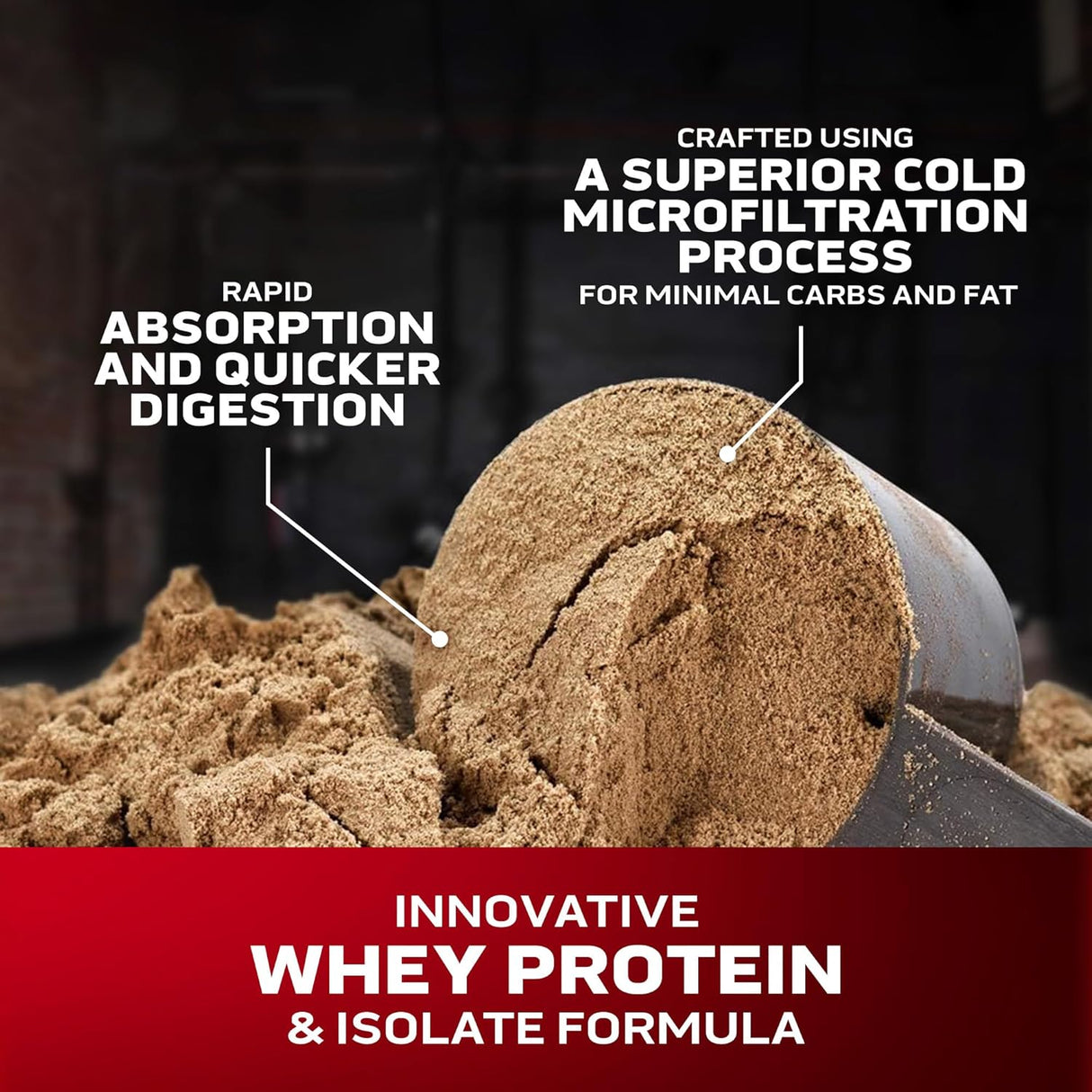 Proteína de suero Muscletech Nitro-Tech 5 lb