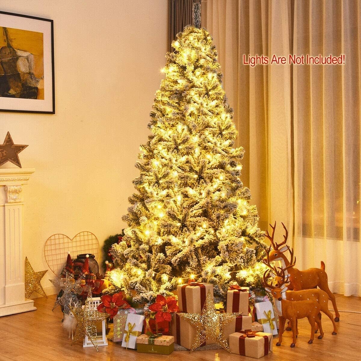 Árbol de Navidad Artificial Oakmont 7 FT, 1000 Puntas, PVC