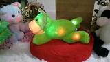 Almohada de peluche con luz LED de 15 pulgadas