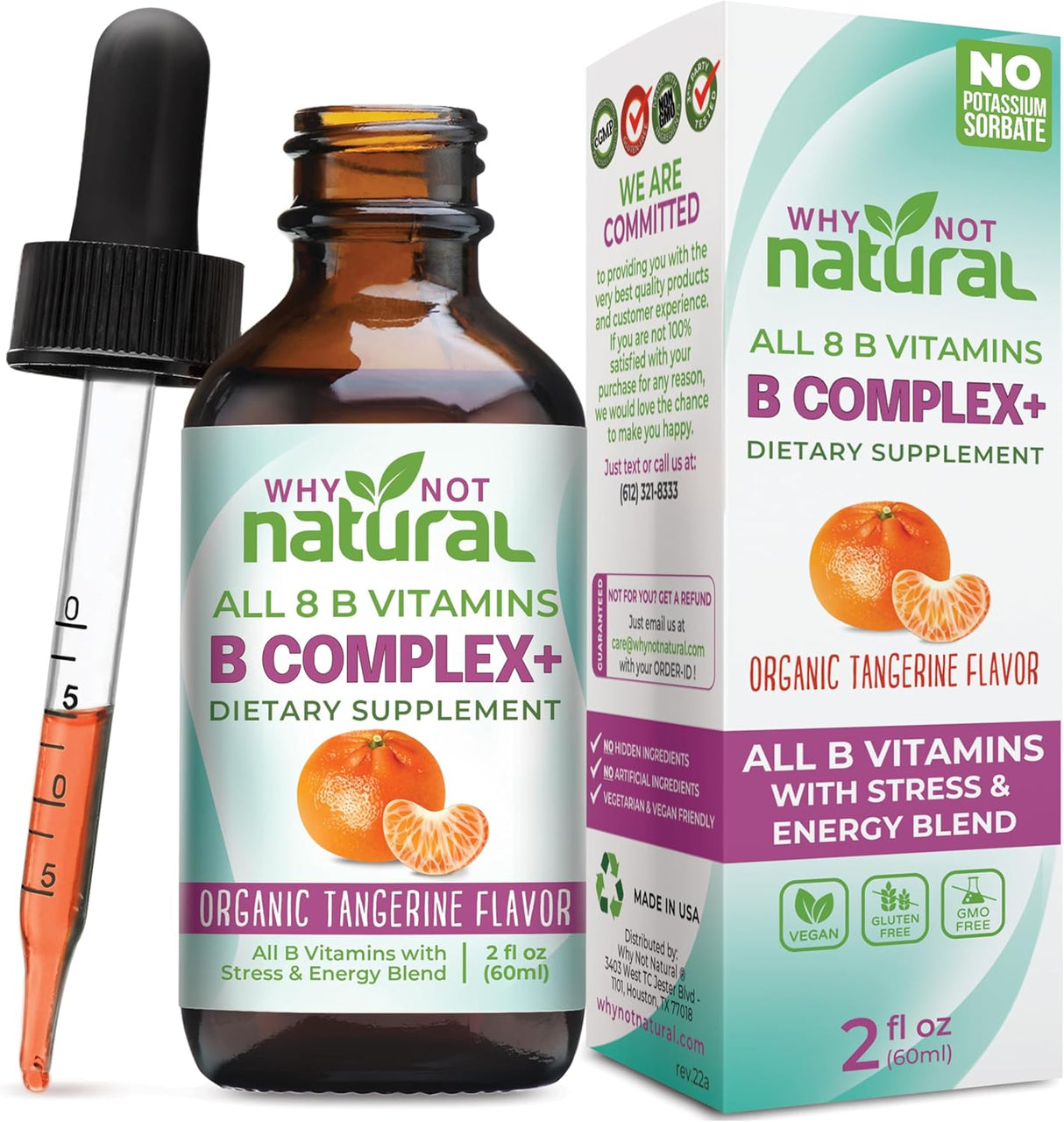 ¿Vitaminas B Líquido Natural para Mujeres - Marca X, Energía