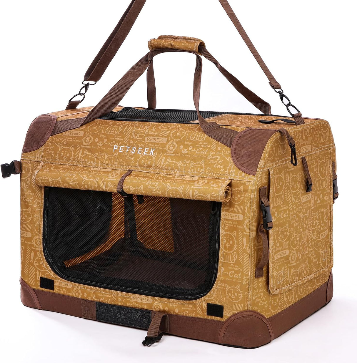Transportadora Suave Extra Grande para Mascotas - 24x16.5x16
