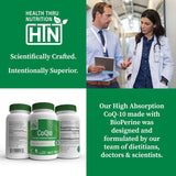 Health Thru CoQ-10 100mg BioPerine 120 Softgels