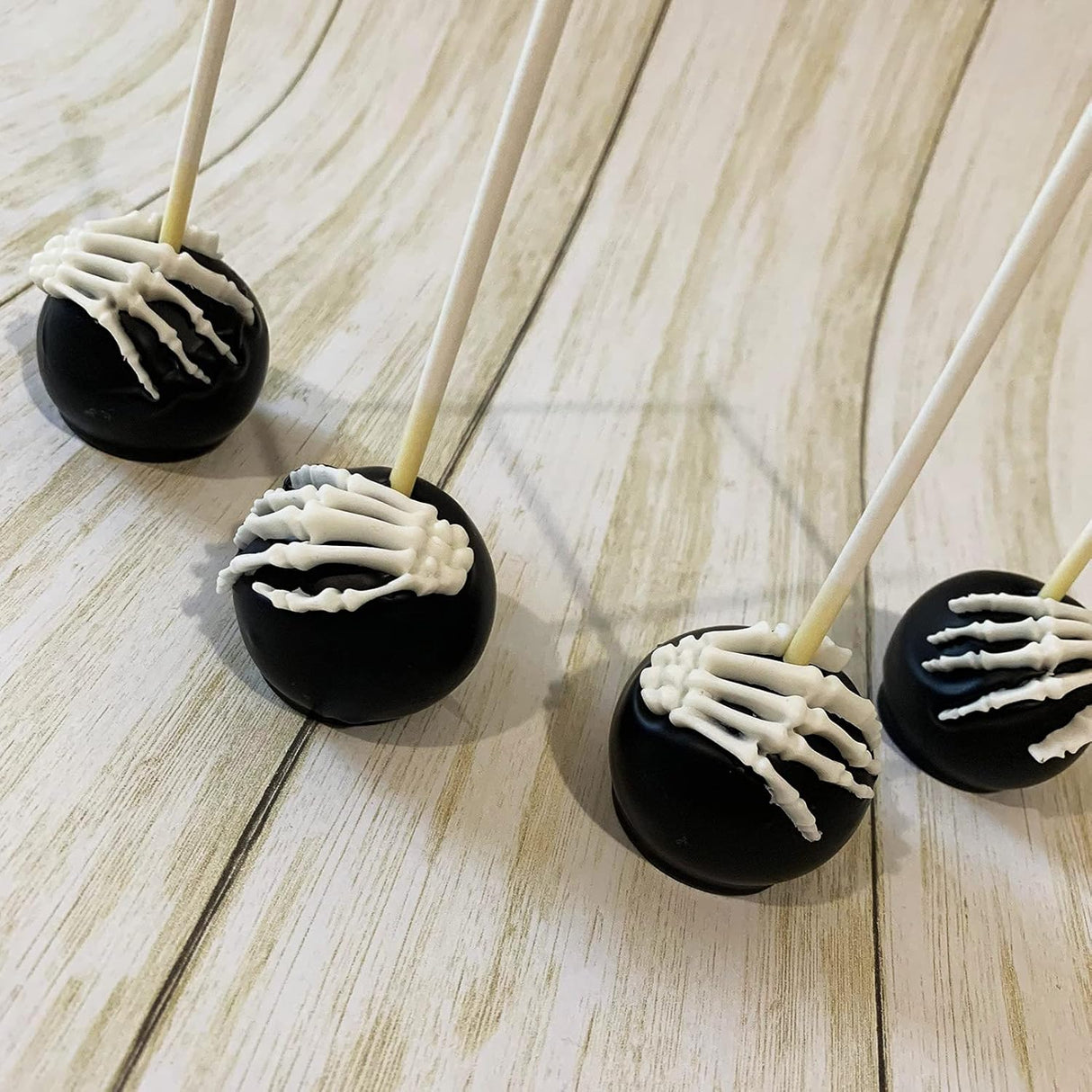 Moldes de Chocolate Halloween, 6PCS, Silicona, Calaveras y Más