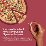 Suplemento Enzimas digestivas múltiples bromelina prebiótico