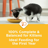 Alimento seco para gatitos nutre los músculos 4 bolsas