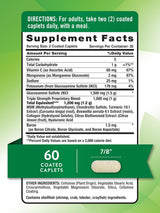 Complejo de Glucosamina y Condroitina Nature's Truth 60 Caplets