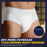 Protección TENA Men Overnight Extra Coverage L/XL 48 ct