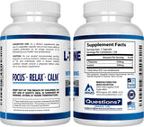 Suplemento L-Teanina 250mg (Extra Fuerza) con Inositol 100mg