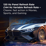 Televisor QLED 4K TCL 75 con Dolby Vision IQ, 75QM851G