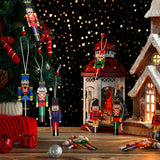 Figuras de Nuez Navideñas Maitys, 36 Piezas, 3.5 Pulgadas
