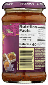 Pasta de Curry Suave Pataks 10 Oz - Sabor Auténtico Indio